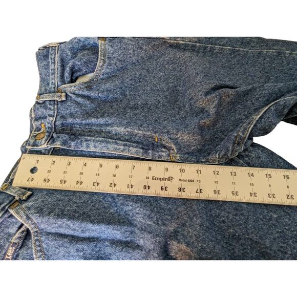 Lee Women's 14P Blue Jeans Basic Petite 100% Cotton Made in USA - Picture 6 of 11
